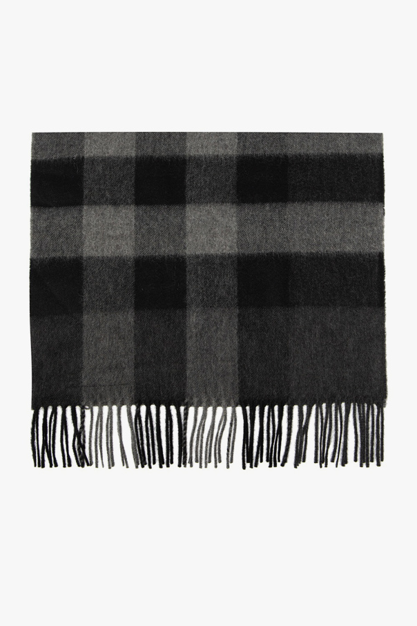 Checked cashmere scarf od Burberry