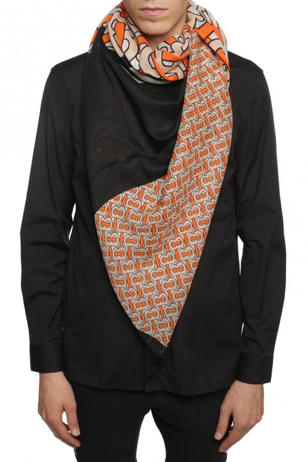 Burberry Patterned cashmere scarf