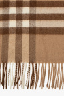 Burberry Checked cashmere scarf