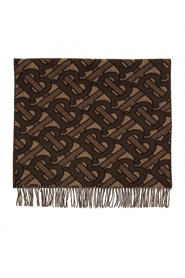 Burberry Cashmere scarf with logo