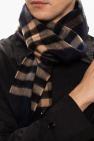 Burberry Checked cashmere scarf