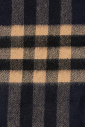 Burberry Checked cashmere scarf