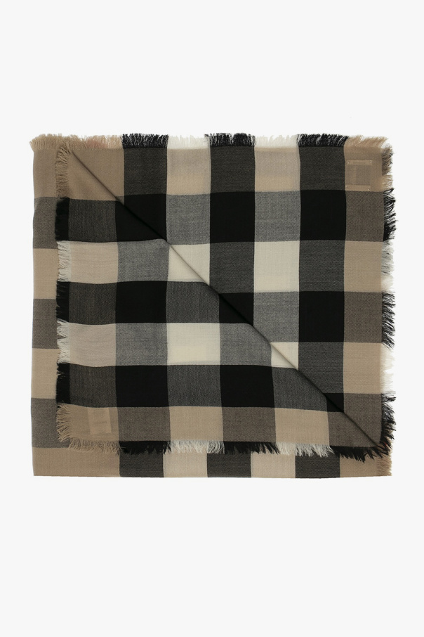 Burberry Checked cashmere Collar