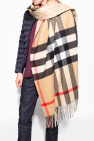 Burberry Cashmere scarf with logo