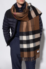Burberry Fringed cashmere scarf