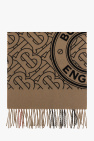 Burberry beige Reversible cashmere scarf