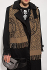 Burberry beige Reversible cashmere scarf