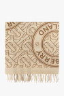 Burberry cream Reversible cashmere scarf