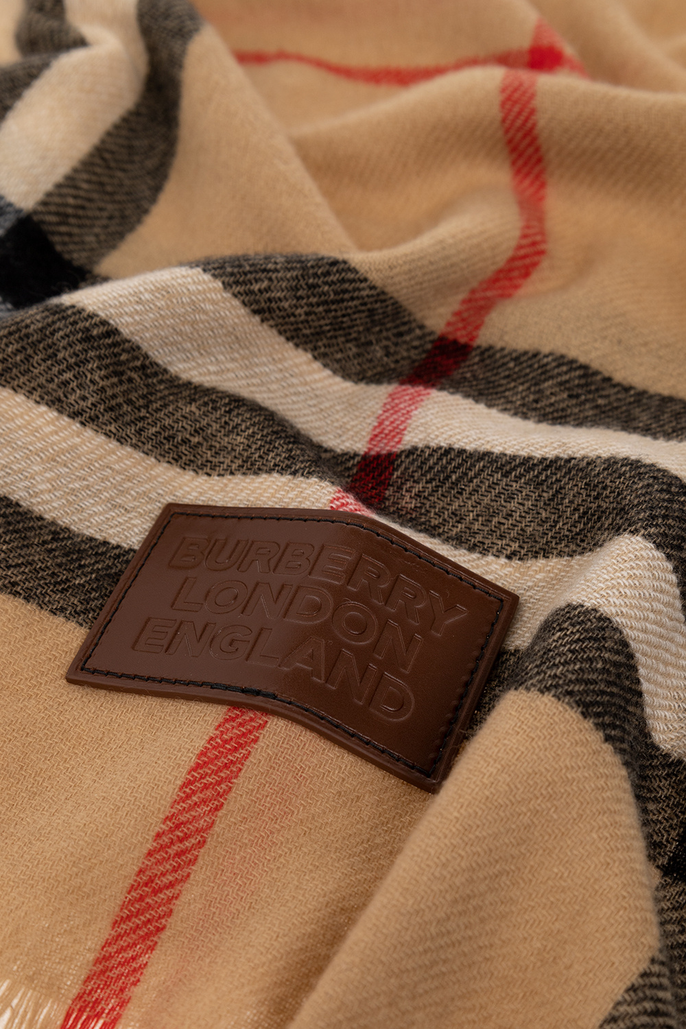 burberry oversize Cashmere scarf