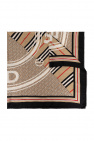 Burberry Silk scarf with monogram