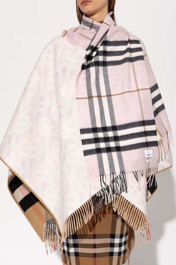 burberry padded Cashmere scarf