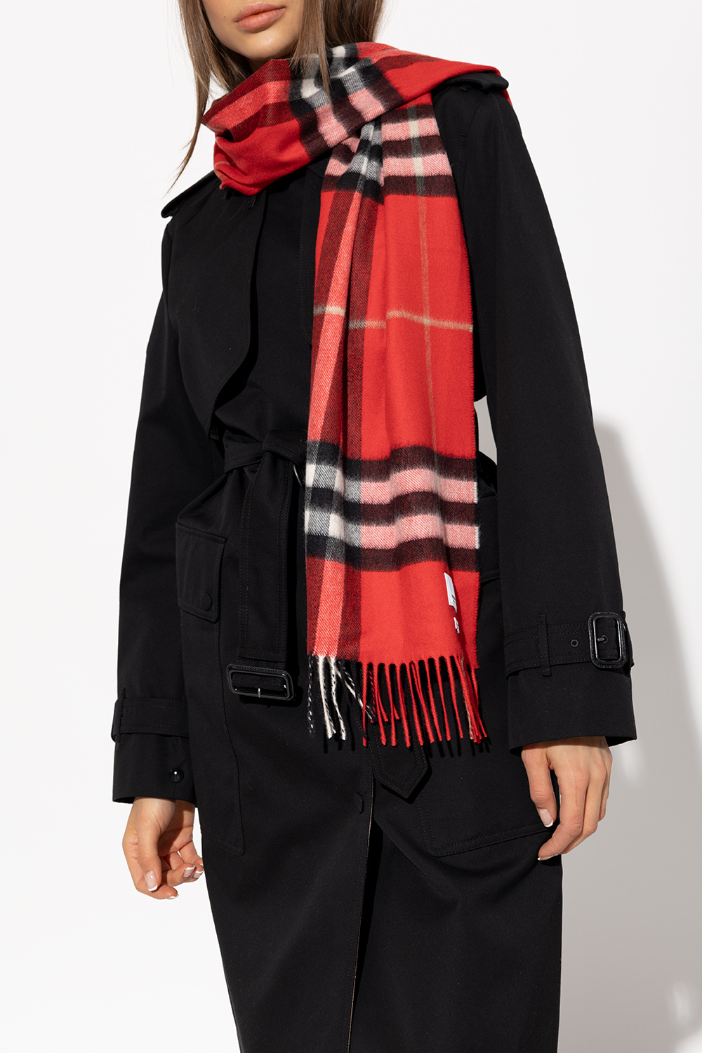 Burberry Checked scarf