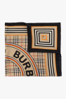burberry note leather trimmed canvas shoulder bag