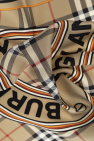 Burberry beige Silk scarf with monogram