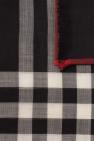 Burberry NAVY BLUE Checked scarf