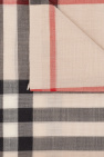 Burberry cream Checked scarf