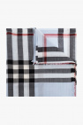Burberry light blue Checked scarf