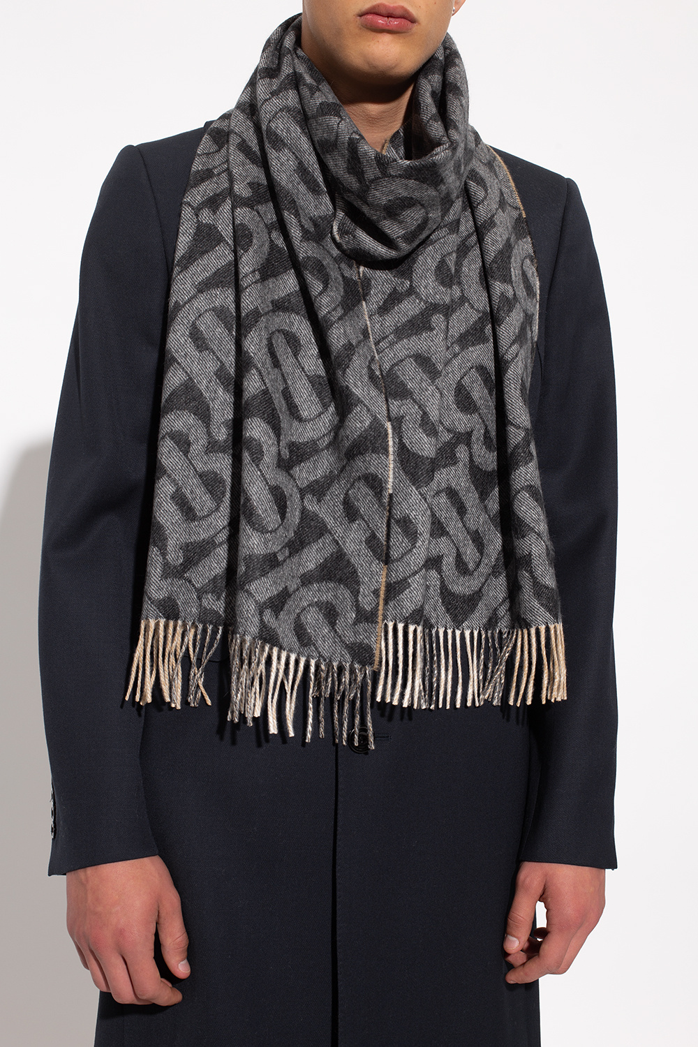 Burberry Reversible cashmere scarf