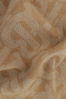 Burberry beige Reversible cashmere scarf