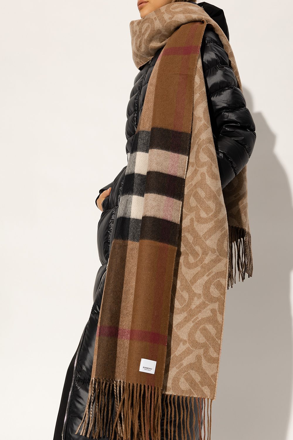 Burberry Reversible cashmere scarf