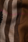 Burberry BROWN Checked scarf