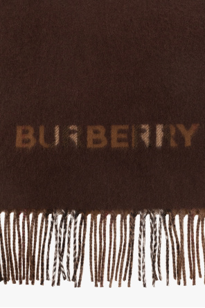 Burberry 双面羊绒围巾