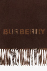 Burberry BROWN Reversible cashmere scarf