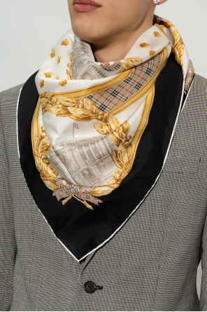 Burberry brown Silk shawl