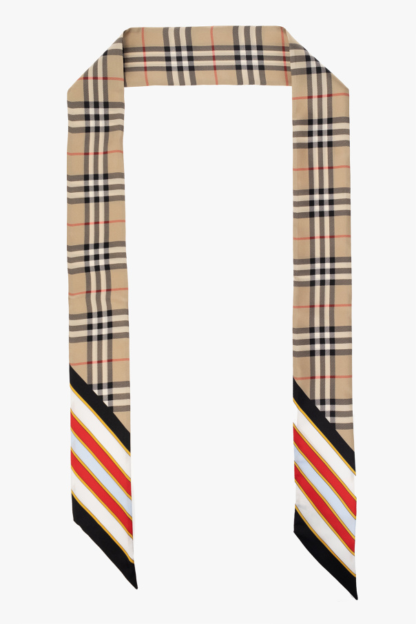 burberry Snapback Silk scarf