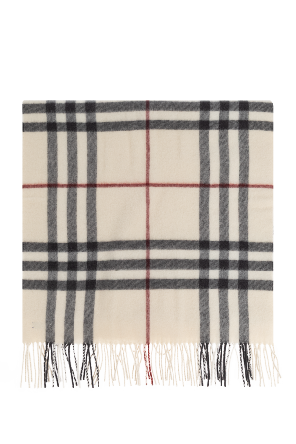 Cashmere shawl od Burberry