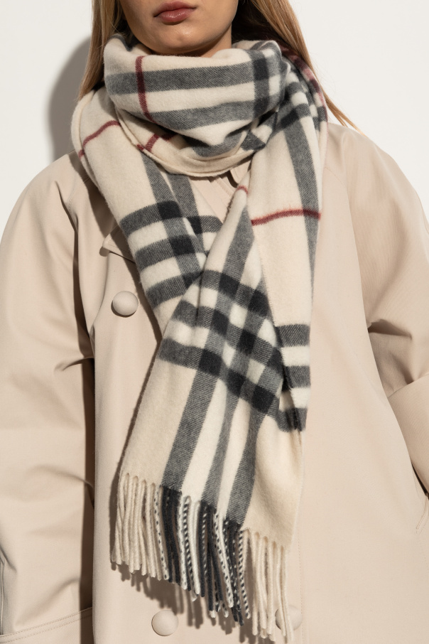 Burberry Kaszmirowy szal
