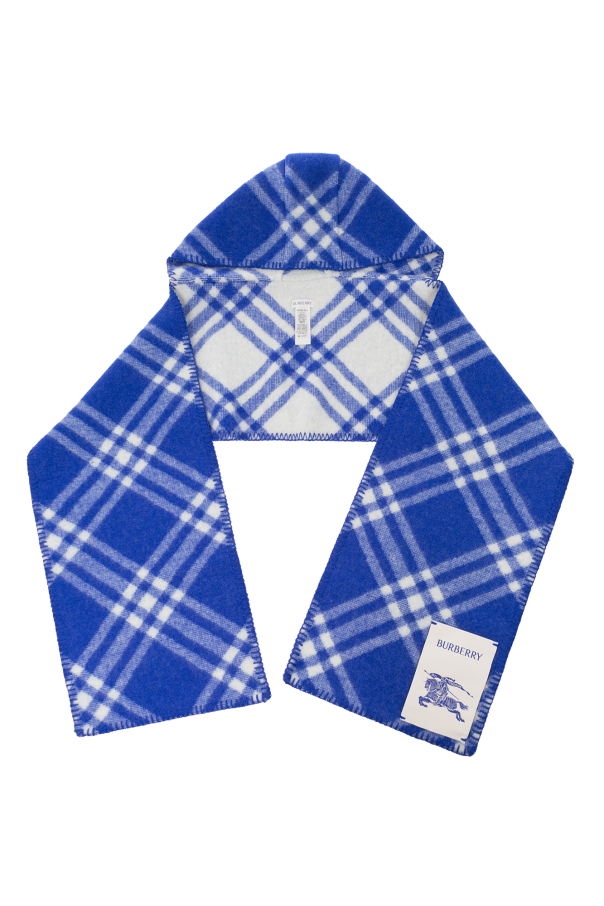 Burberry Wool scarf with hood