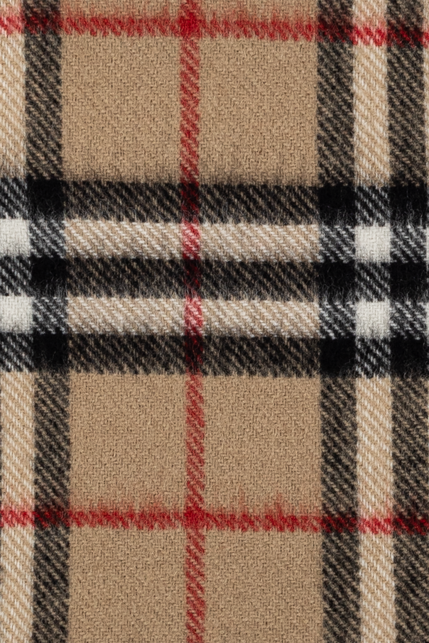 Burberry Kids Cachecol de caxemira