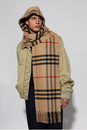Burberry long-sleeved Hooded scarf