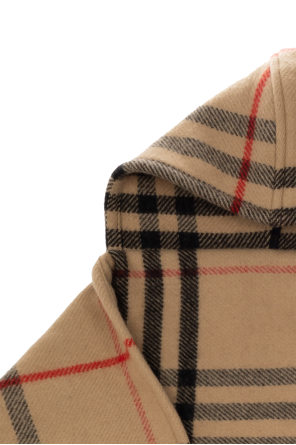 burberry down Hooded scarf