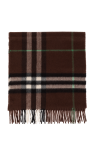 Burberry Checked scarf in cashmere