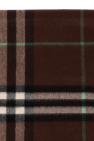 Burberry Checked scarf in cashmere