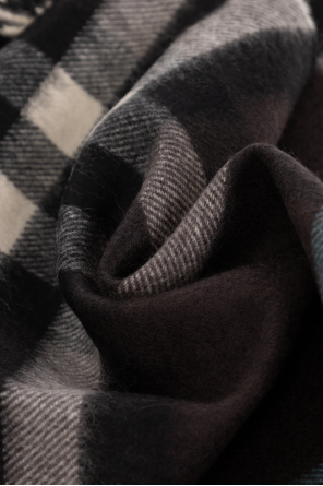Burberry Checked scarf in cashmere