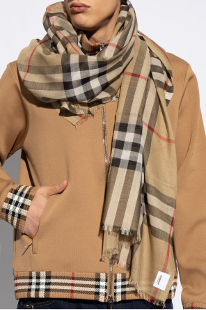 Burberry Check pattern scarf