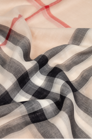 Burberry Scarf with a check pattern