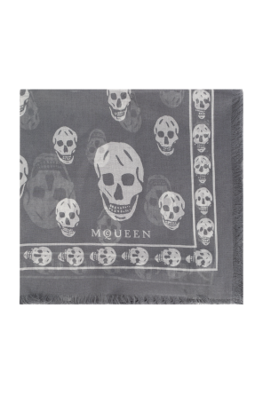 Schal mit Totenkopf-Motiv