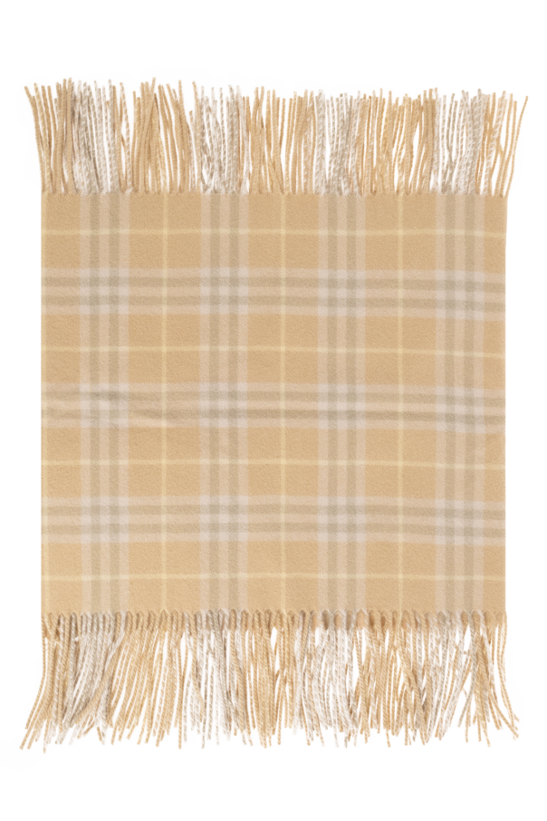 Burberry On-The-Fringe fitted scarf