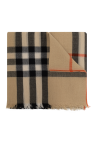 Burberry Wool scarf with check pattern