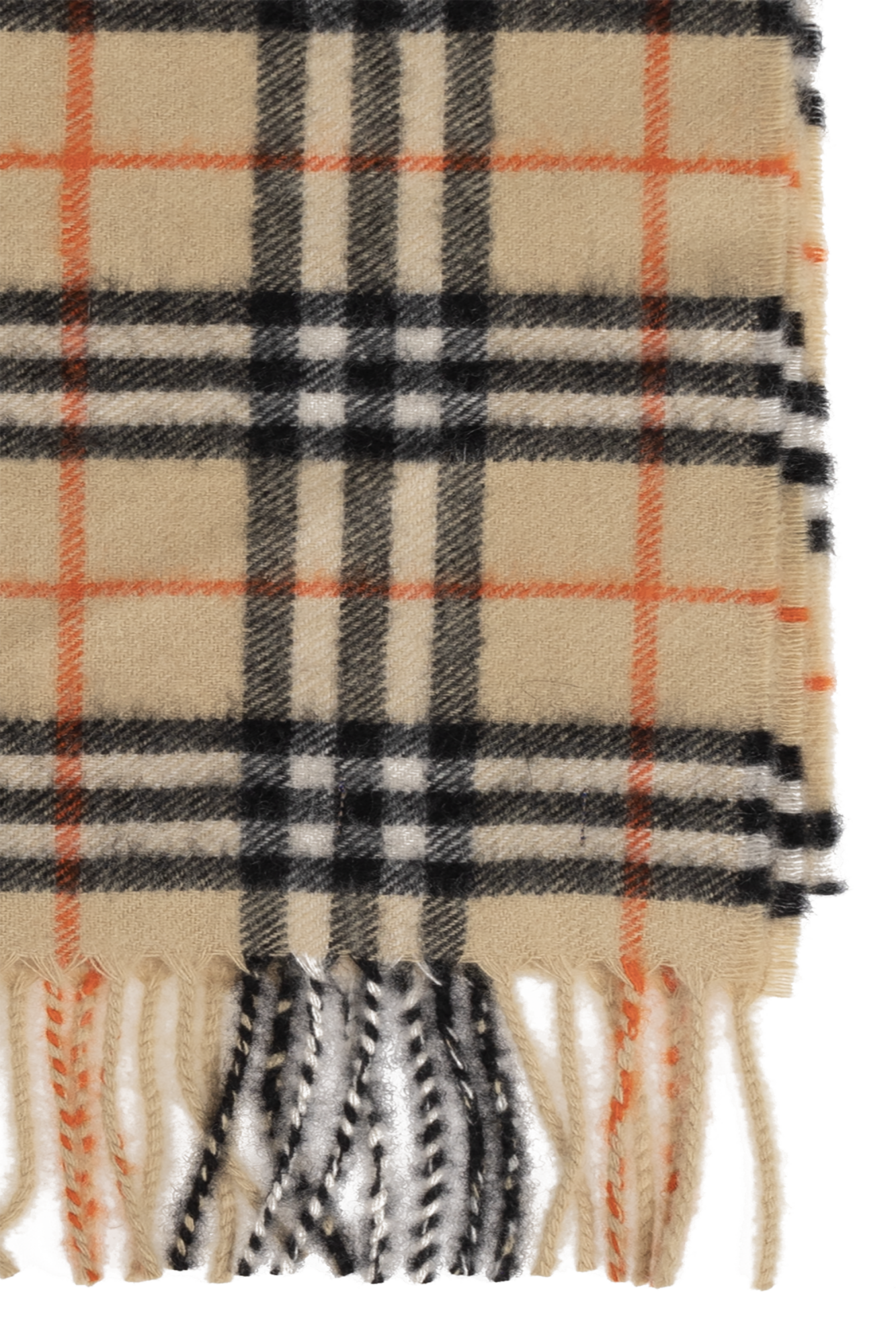 Burberry Kids Burberry Kids check pattern scarf