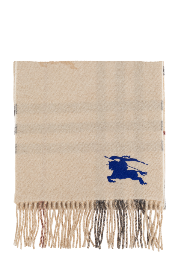 Cashmere scarf with fringes od Burberry