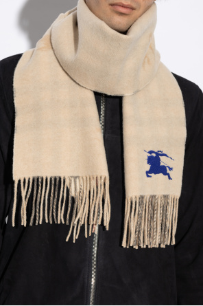 Burberry Bufanda de cachemir con flecos