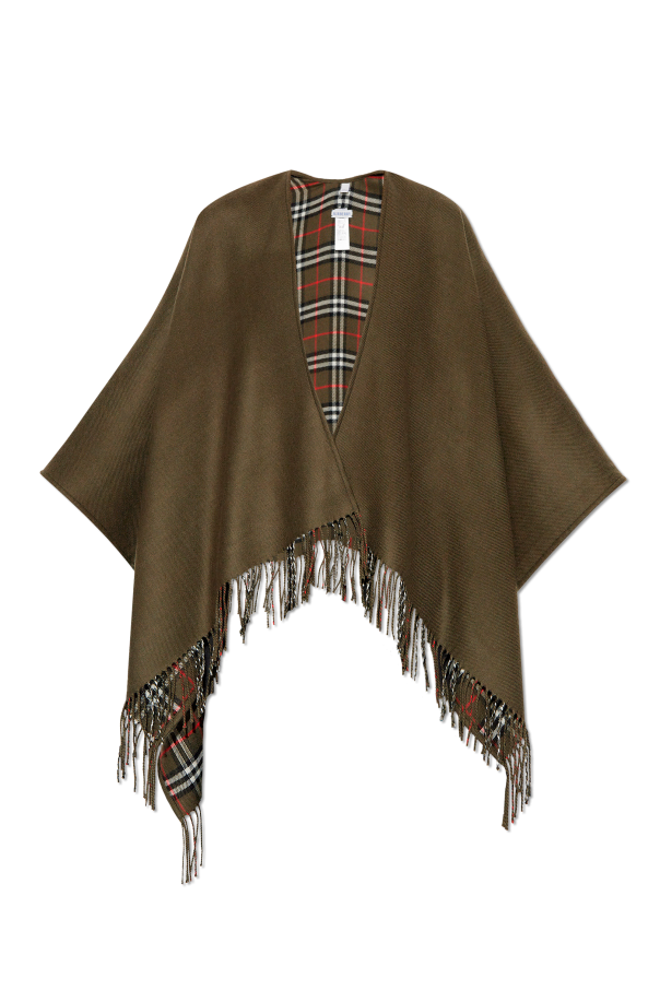 Burberry Wool Poncho