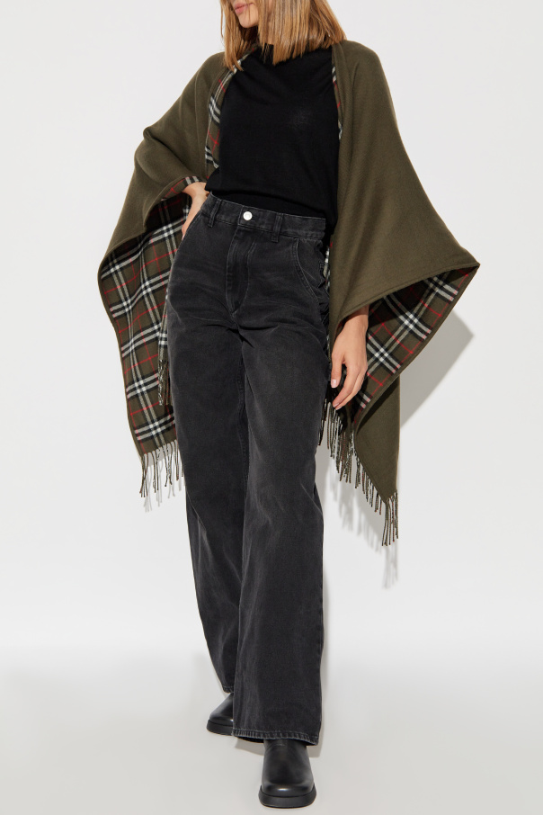 Burberry Wool Poncho