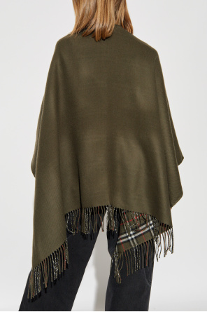 Burberry Wool Poncho