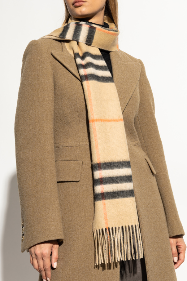 Burberry Reversible cashmere scarf